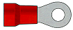 Ring Terminal 8 Ga. x 1/4" stud size