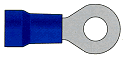 Ring Terminal 6 Ga. x 5/16" stud size