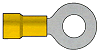 Ring Terminal 12-10 Ga. x 5/16" stud size