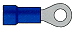 Ring Terminal 16-14 Ga. x #6 Stud Size