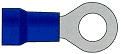 Ring Terminal 6 Ga. x3/8" stud size