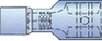 Female Coupler 16-14 Ga. .250 tab width