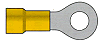 Ring Terminal 12-10 Ga. x 1/4" stud size