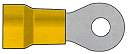 Ring Terminals 4 Ga. x 1/4" stud size