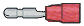 Male Bullet Connector 22-18 Ga. .156 diameter 