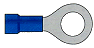 Ring Terminal 16-14 Ga. x 3/8" stud size