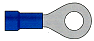 Ring Terminal 16-14 Ga. x 1/4" stud size